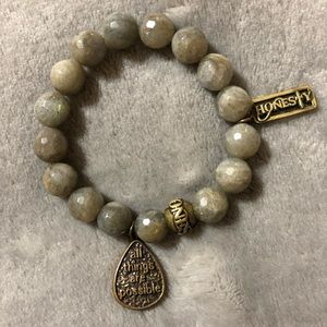 HONESTY All Things Are Possible Beaded Bracelet